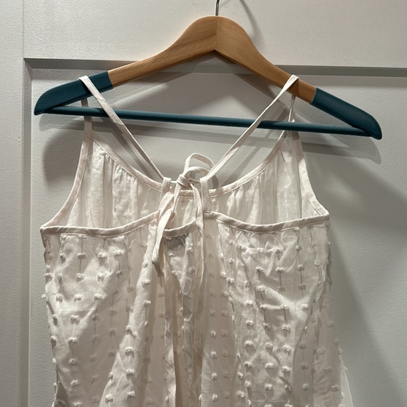 Swiss Dot Cover-Up Tiered Maxi Dress - Picture 7 of 7